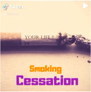 Image of a lit cigarette with " Your Life" written on it | Fit4Mii App