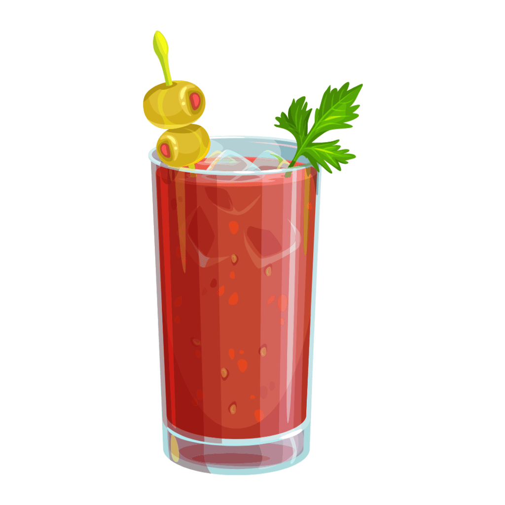 Virgin Bloody Mary Graphic | Fit4Mii Recipes
